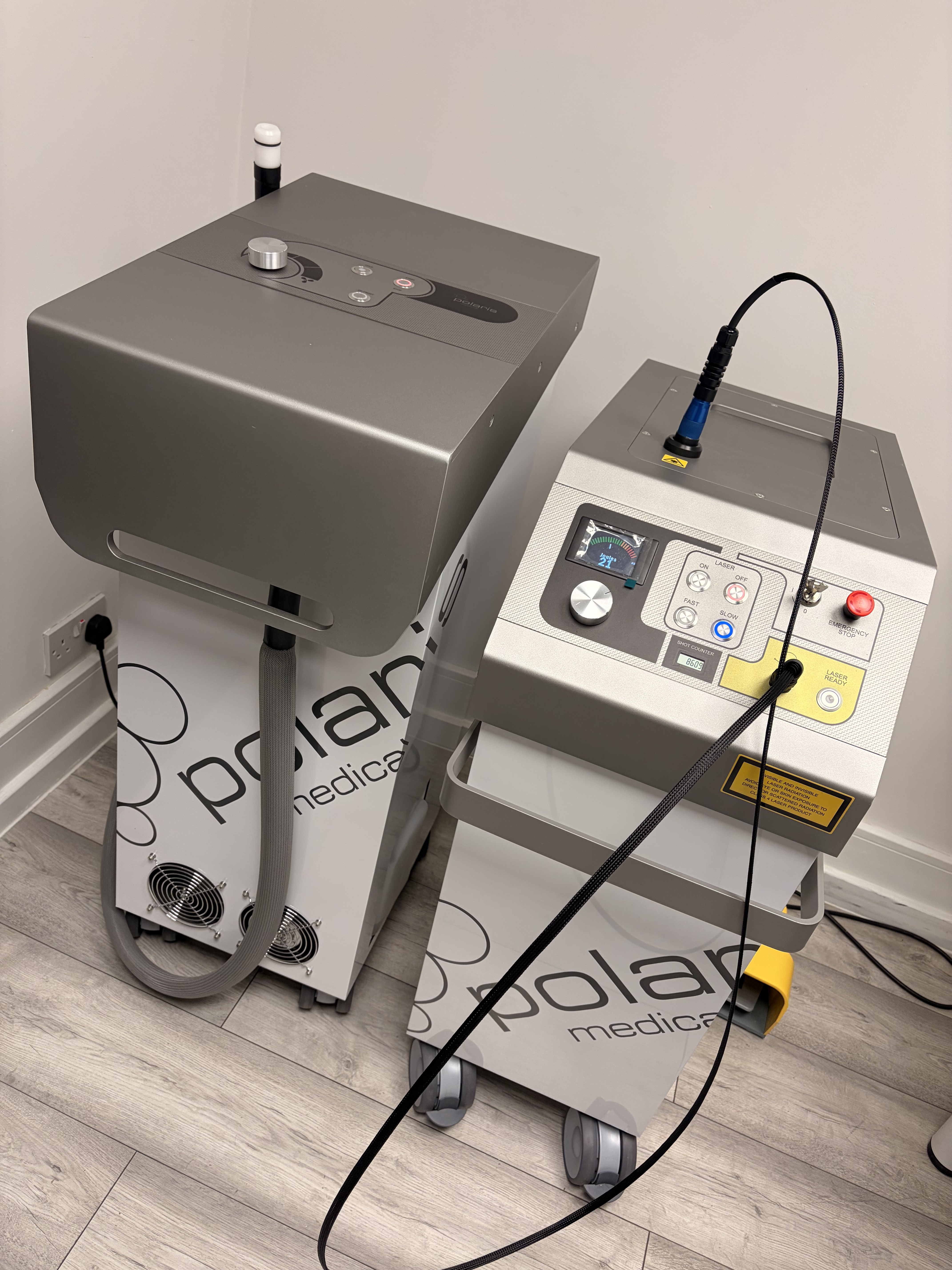 Polaris Medical laser machine